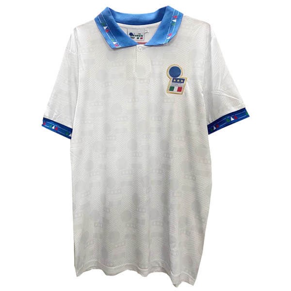 Authentic Camiseta Italy Diadora 2ª Retro 1994 Blanco